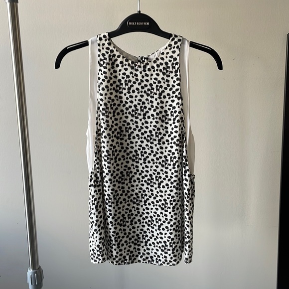 A.L.C Silk Double Layer Racer Blouse - Picture 1 of 12